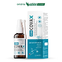 Xịt họng Covax 20ml - Xịt họng có chứa Xuyên Tâm Liên - Hỗ trợ giảm ho do viêm họng, viêm phế quản