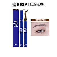Kẻ mắt Never Die Brush Eyeliner 0.4g ( 2 màu)