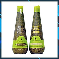 Bộ dầu gội xả dưỡng ẩm trẻ hóa tóc Macadamia Rejuvenating Moisturizing Rinse 300ml