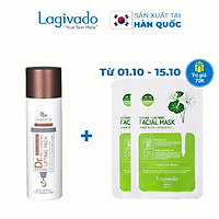 Gel mặt nạ hồng sâm Hàn Quốc Lagivado giảm mụn đầu đen, nâng cơ, se khít lỗ chân lông Dr. Red Ginseng Lifting Pack 50 ml