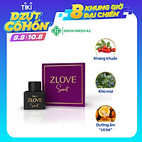 Nước Hoa Vùng Kín Zlove Secret No.01 Cao Cấp Vừa Khử Mùi Vùng Kín Vừa Massage Cơ Thể Thỏa Mái - Bí Thuật Quyến Rủ Của Chị Em Nữ Giới