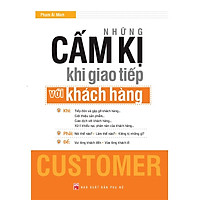 Sách - Những Cấm Kị Khi Giao Tiếp Với Khách Hàng