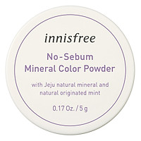 Phấn Phủ Kiềm Dầu Dạng Bột Khoáng Có Màu Innisfree No Sebum Mineral Color Powder 5G