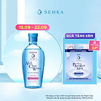 Nước tẩy trang SENKA A.L.L. CLEAR WATER Micellar Formula White 230ml