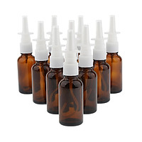 10 Miếng Chai Thủy Tinh Rỗng 30ml Chai Xịt Mũi Mist Mist