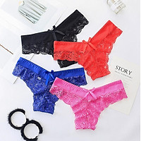 Combo 5 Quần lót ren, quần lọt khe ren nữ sexy - ZQ6815 (Màu ngẫu nhiên)