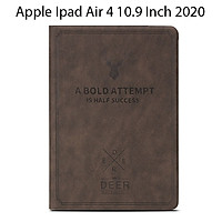 Bao Da Cover Dành Cho Apple Ipad Air 4 10.9 Inch 2020 Vân Da Tuần Lộc