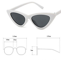 Retro Fishing Glasses Riding Glasses Vintage Sunglasses Vintage Cateye Goggles Sexy Small Cat Eye Sun Glasses for Women Cycling