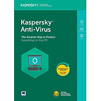 Kaspersky Antivirus 1 year 1 PC - Hàng chính hãng