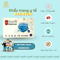Khẩu trang y tế kháng khuẩn cao cấp Doctor K NGO - Trắng - 50 cái/Hộp