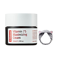 Kem Dưỡng Sáng Da, Chống Lão Hoá Giàu Vitamin By Wishtrend Vitamin 75 Maximizing Cream 50ml + Tặng Kèm 1 Băng Đô Tai Mèo Xinh Xắn ( Màu Ngẫu nhiên)