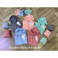 Áo chống nắng bé trai, bé gái