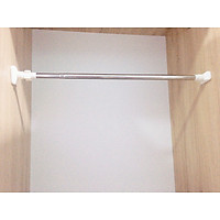 Thanh treo rèm cửa inox đa năng, không cần khoan tường hay bắt vít, thay đổi vị trí linh hoạt HT03
