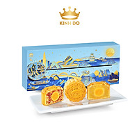 Bánh Trung Thu Kinh Đô - Bánh Trung Thu Mini 3 Bánh Xanh