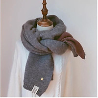 KHĂN LEN QUÀNG CỔ NAM NỮ KHĂN CHOÀNG LEN NAM NỮ VINTAGE MỀM MỊN DÀY CỰC ẤM ĐÍNH KÈM QUẢ DỨA