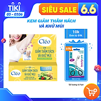 Kem giảm thâm nách và khử mùi Cleo 35g 6in1 chiết xuất thiên nhiên