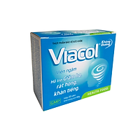 Viên ngậm không đường Viacol (Hộp 20 viên)