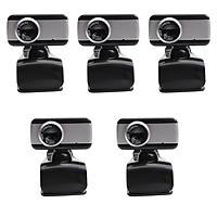 5x Web Camera 0.3MP Clip Style USB Webcam For PC Laptop Desktop Computer