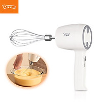 Máy trộn cầm tay điện không dây LOTOR Máy trộn cầm tay 5 tốc độ nhà bếp với 2 máy đánh trứng bằng thép không gỉ Máy xay sinh tố mạnh mẽ