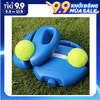Dụng cụ tập bóng tennis tại nhà với dây buộc hỗ trợ co giãn
