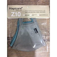 Combo 2 Khẩu trang vải kháng khuẩn Hapicare+ Z10 (Vải 95% Polyester+ 5% Spandex)