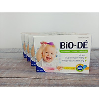 04 Hộp BIO-DÉ, Siro ăn ngon cho bé từ thảo dược, hỗ trợ cho trẻ biếng ăn, hay ốm, giúp cải thiện tận gốc khả năng ăn uống ở trẻ, giúp bổ máu, tăng cường để kháng, bé ăn ngon hơn, tiêu hóa khỏe, giúp tăng cân cho bé