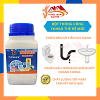 Bột Thông Cống ,Thông Bồn Cầu ,Bồn Rửa Chén Cực Mạnh YuHao Thế Hệ Mới - Phiên Bản Châu Âu Chất Lượng Tốt