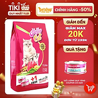 Thức Ăn Hạt Cho Mèo Thái Lan Hello Cat Tuna 1.2Kg - Tặng Lon Pate Hello Cat 190G