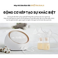 Máy Hút Sữa Spectra Dual S KOREA Tặng máy hâm sữa đa năng 2 bình spectra