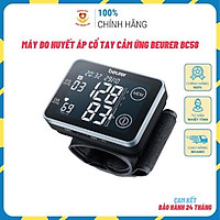 Máy Đo Huyết Áp Cổ Tay Cảm Ứng Beurer BC58 - Màn Hình Cảm Ứng Thông Minh, Hiển Thị Chỉ Số Rõ Ràng