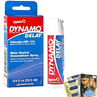 Xịt Kéo Dài Thời Gian Quan Hệ Dynamo delay + Bao Cao su Innova