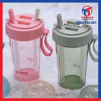 Bình nước 2 ngăn tiện dụng.