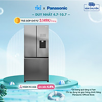 Tủ lạnh Panasonic Prime+ 3 cánh NR-CW530XHHV 495L - Cảm biến thông minh - Vòi lấy nước ngoài kháng khuẩn, khử mùi tiện lợi  - Chức năng làm đá tự động - Bảo hành 24 tháng - Hành chính hãng