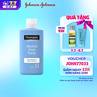 Nước hoa hồng không chứa cồn Neutrogena Alcohol Free Toner 150ml
