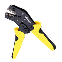 KKmoon Professional Wire Crimpers Engineering Ratchet Terminal Crimping Pliers JX-48B 3.96 to 6.3mm 26-16AWG Crimper