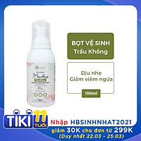 Bọt vệ sinh phụ nữ Mây Hồng Cỏ Mềm Giảm Viêm Ngứa Chiết Xuất Thiên Nhiên Từ Trầu Không An Toàn Dịu Nhẹ Cho Cả Mẹ Bầu 150ml