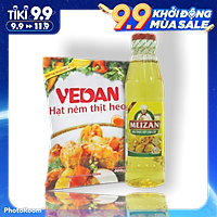 Hạt Nêm Thịt Heo VEDAN 400G ( Tặng Dầu ăn MEIZAN 250ML )