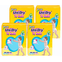 Combo 4 Tã Quần UniDry Gói Cực Đại L54 (54 Miếng)