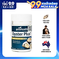 Tinh chất hàu New Zealand Good Health Oyster Plus tăng cường sinh lý nam giới | 3wolves