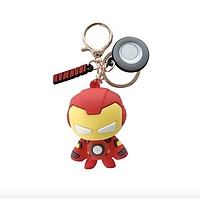 Móc khoá Iron Man người sắt cao cấp, móc khoá treo balo, túi đeo chéo, chùm chìa khoá