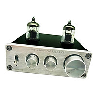 6J1 Valve Tube Headphone Amplifier Speaker Pre-Amplifier With Volume Knob