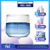 Kem dưỡng ẩm dành cho da thường và da khô Laneige Water Bank Moisture Cream Ex 50ml