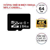 Thẻ nhớ MicroSD Cl10 - 64GB