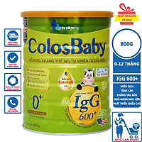 2 Hộp Sữa Bột VitaDairy ColosBaby 0+ (800g)