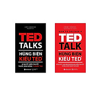 Bộ Sách Hay Nhất Về Hùng Biện ( Hùng biện kiểu TED1: Bí quyết diễn thuyết trước đám đông “chuẩn” TED + Hùng biện kiểu TED2: Bí quyết làm nên những bài diễn thuyết hứng khởi nhất thế giới ) (Tặng Notebook tự thiết kế)