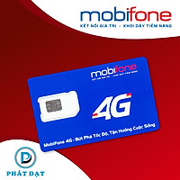 Sim 4G MOBIFONE 10 số C120 –120GB - (4Gb/ngày, Ngoại mạng 50p , Sim gọi nội mạng miễn phí 1000 phút không giới hạn) ,Giao số ngẫu nhiên – HÀNG CHÍNH HÃNG.