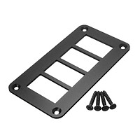FOR ARB Carling Type Car Boat Rocker Switch Panel Housing Patrol Holder Assembly (3way)