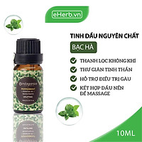 Tinh Dầu Bạc Hà Nguyên Chất Giúp Đuổi Muỗi, Thơm Phòng, Giảm Stress MILAGANICS 10ml (Chai)
