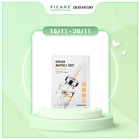 Mặt Nạ Giấy Dermatory Ampoule Shot Mask Vita-Shot 35g (1 miếng)