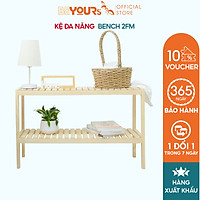 Kệ Đa Năng BEYOURs Bench 2FM Bằng Gỗ Kệ Sách Đựng Đồ Nội Thất Kiểu Hàn Lắp Ráp Phòng Khách, Phòng Ngủ